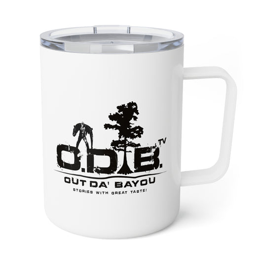 10oz Insulated Coffee Mug — Minimal Logo Travel Tumbler