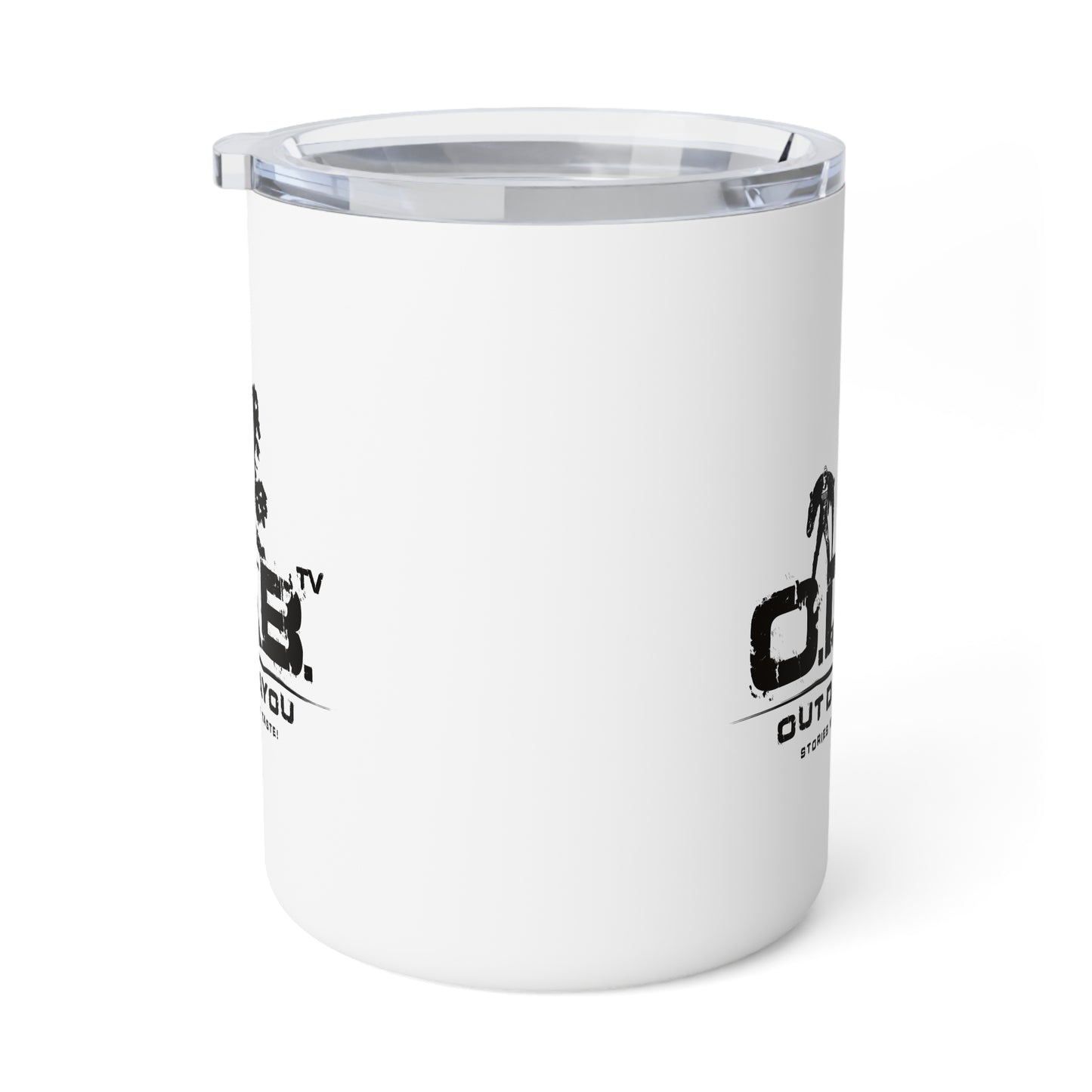 10oz Insulated Coffee Mug — Minimal Logo Travel Tumbler