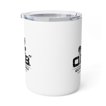 10oz Insulated Coffee Mug — Minimal Logo Travel Tumbler