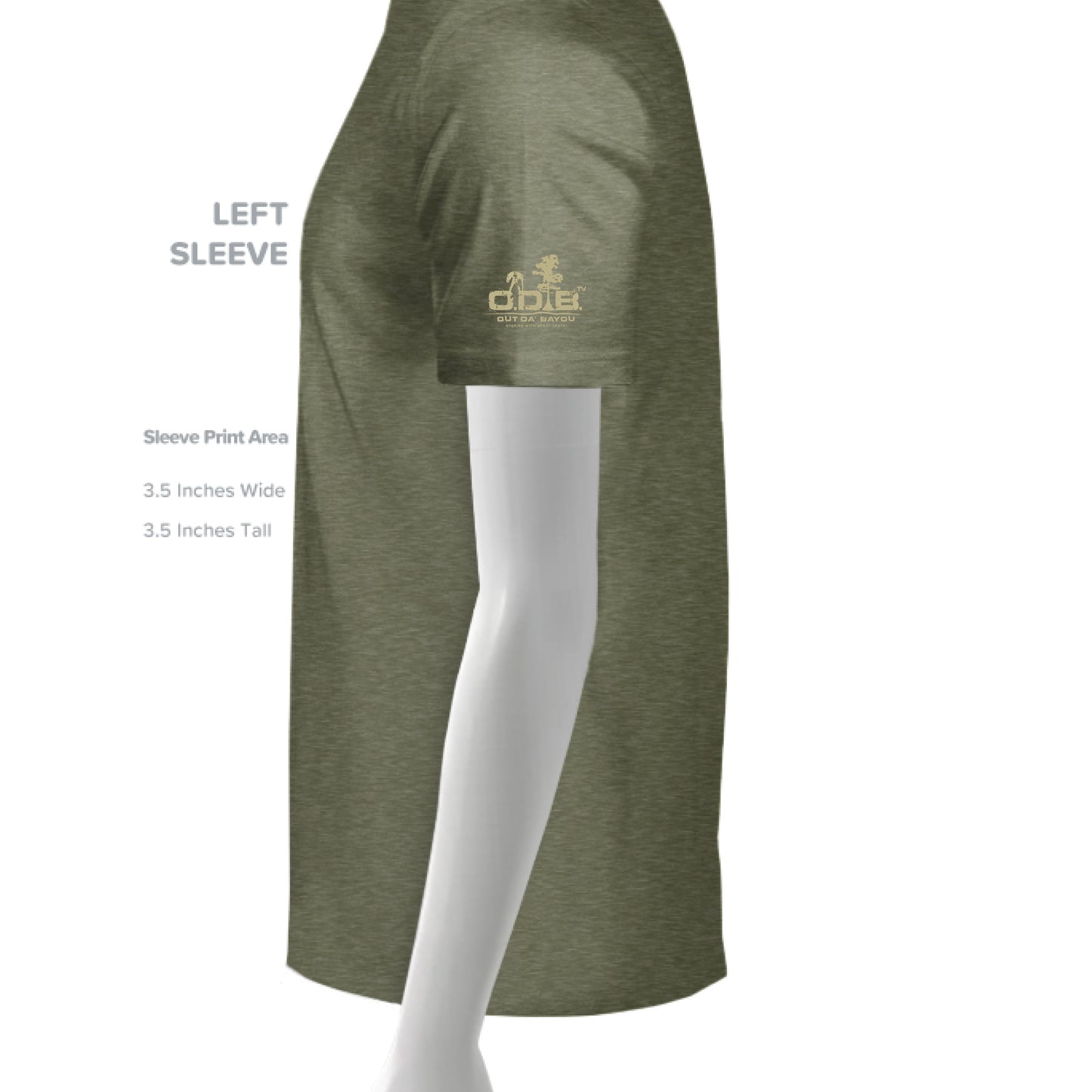 MILITARY GREEN - SLEEVE_LEFT