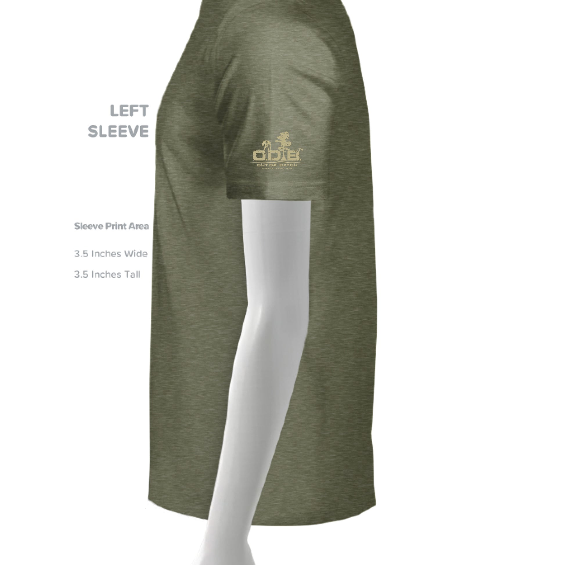 MILITARY GREEN - SLEEVE_LEFT