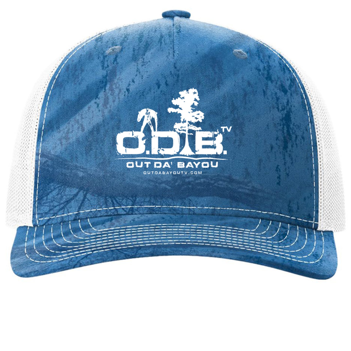 Realtree Fishing Light Blue/ White - FRONT